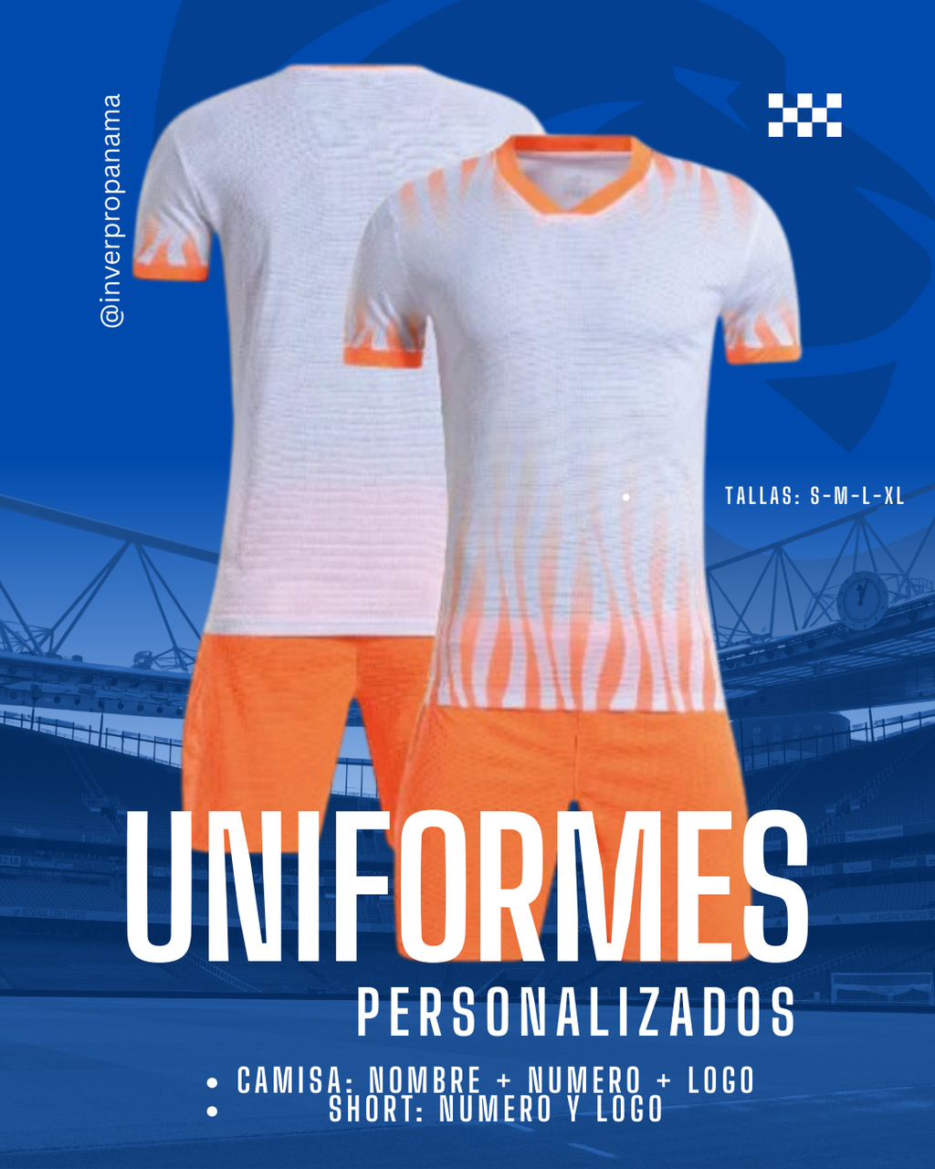 UNIFORMES DE FUTBOL GENERICO