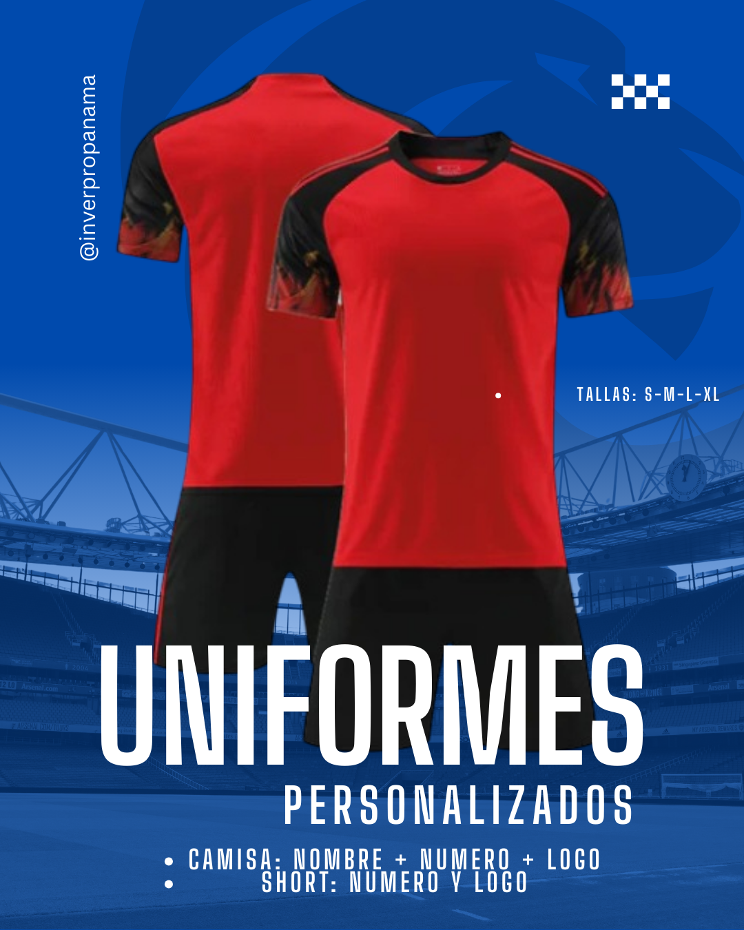 UNIFORMES DE FUTBOL GENERICO