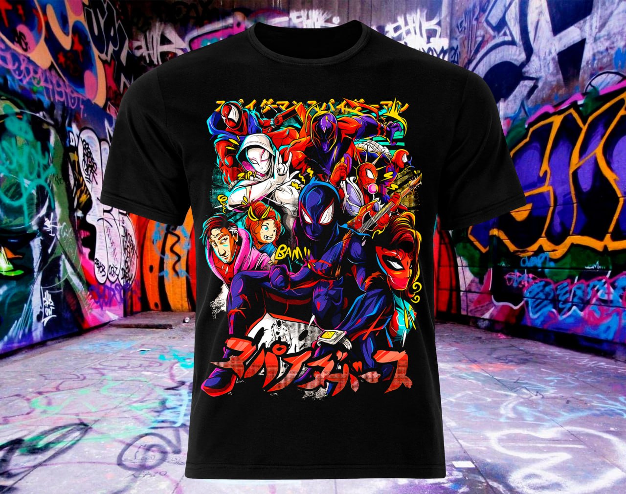 TSHIRT O SUETER PERSONALIZADO SPIDERMAN