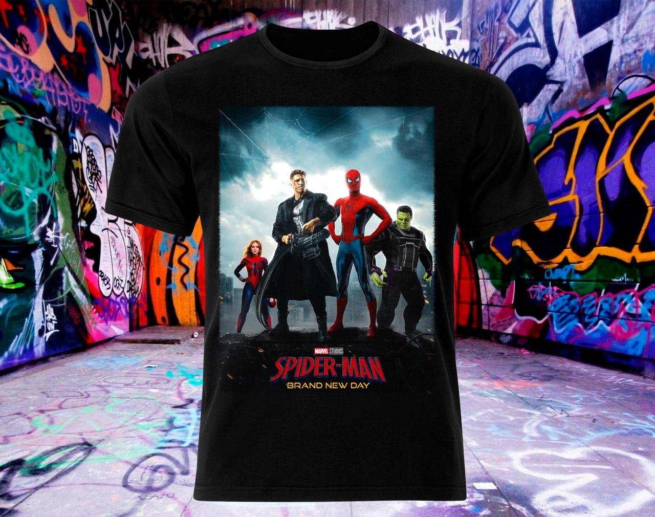 TSHIRT O SUETER PERSONALIZADO SPIDERMAN