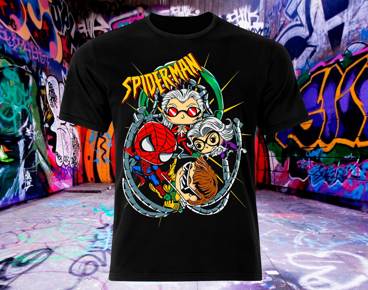 TSHIRT O SUETER PERSONALIZADO SPIDERMAN