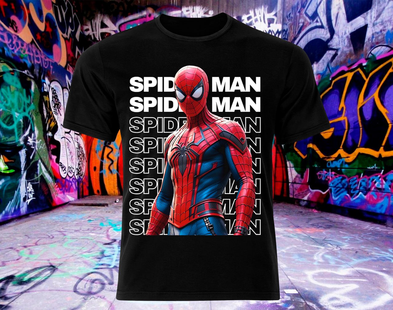 TSHIRT O SUETER PERSONALIZADO SPIDERMAN