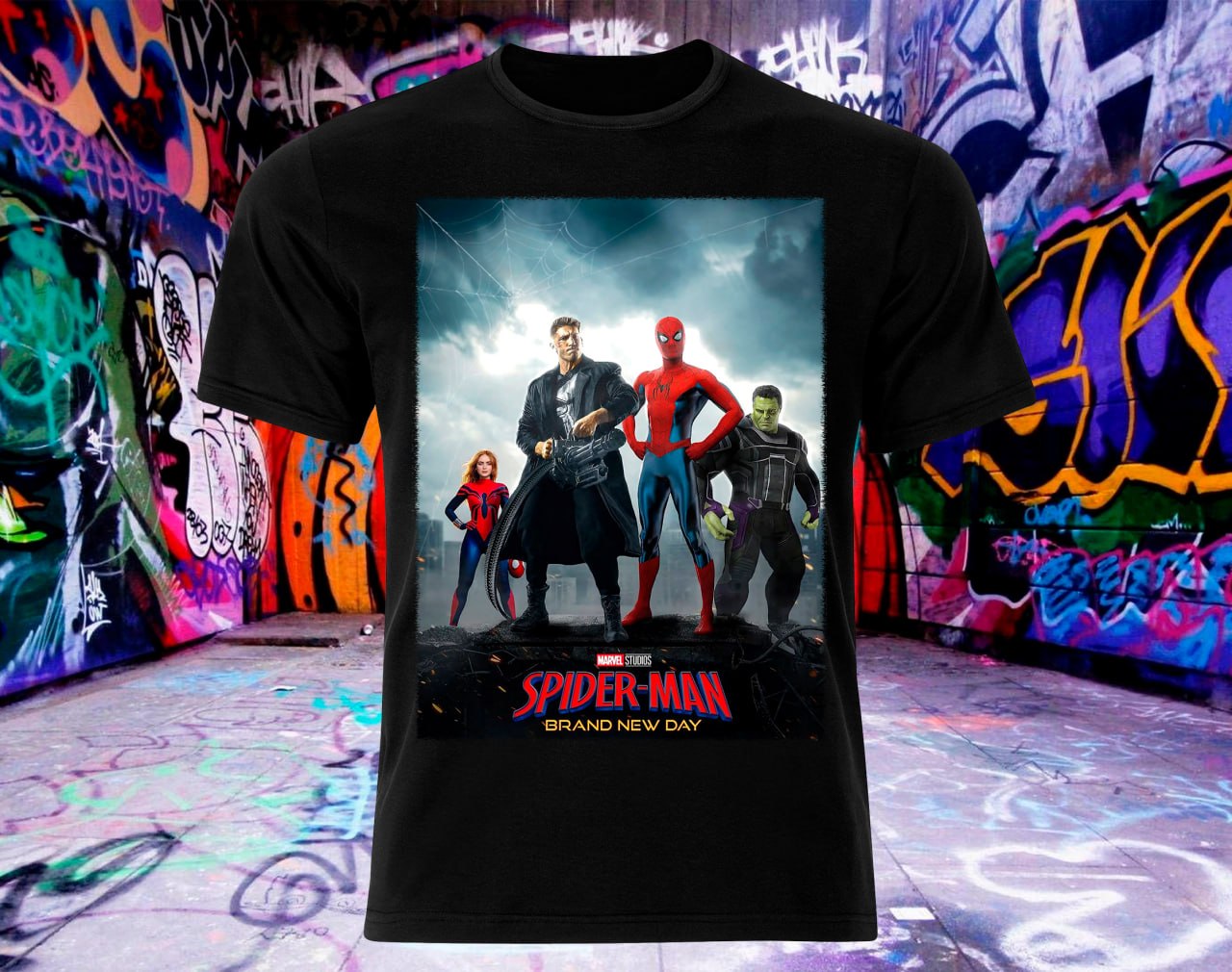 TSHIRT O SUETER PERSONALIZADO SPIDERMAN