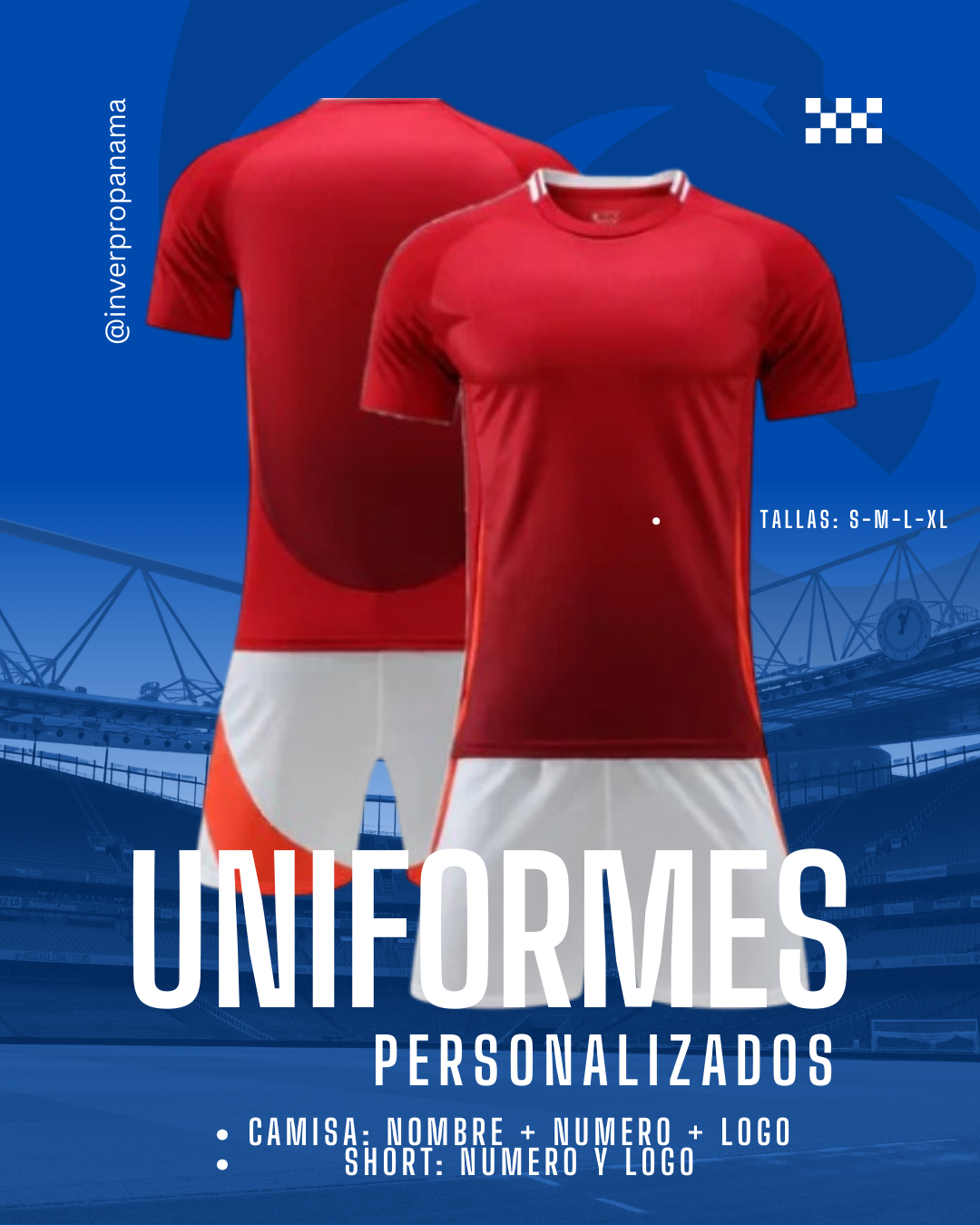 UNIFORMES DE FUTBOL GENERICO