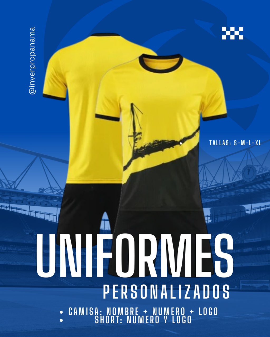 UNIFORMES DE FUTBOL GENERICO